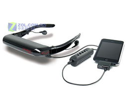 主流機型全兼容 vuzix眼鏡式顯示器登場